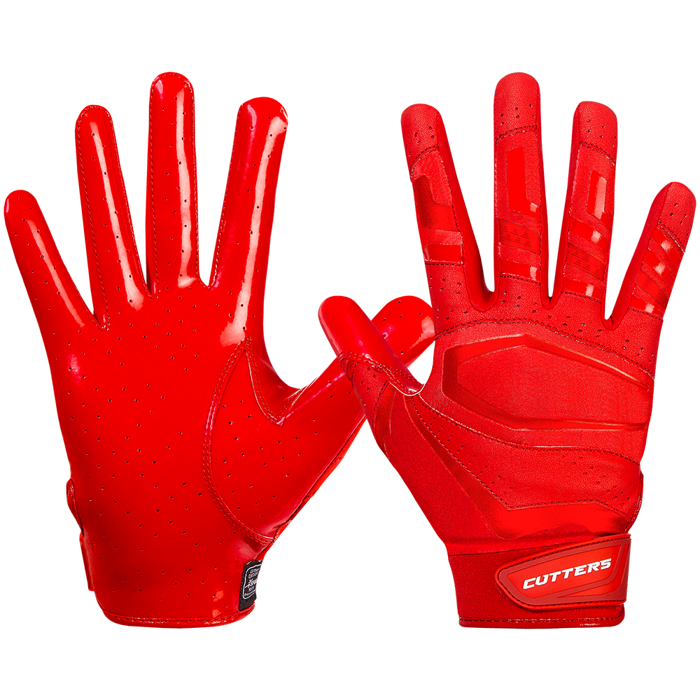 All red cutters football gloves online